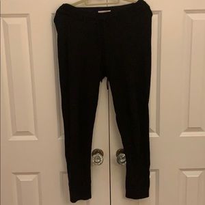 Well Loved Cashmere Joggers with Holes